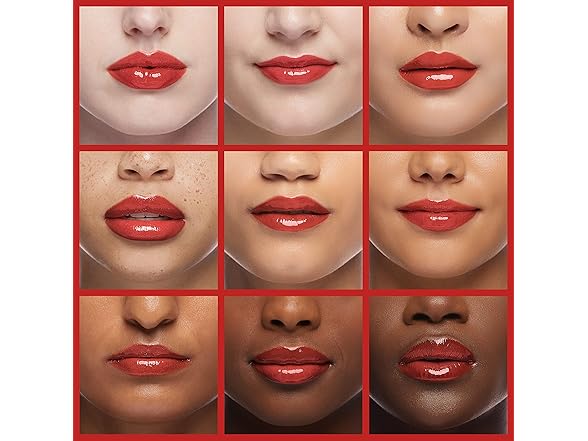 Rimmel Stay Plumped Lip Gloss, 500 Saucy, Pack of 1