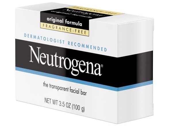 Neutrogena Facial Cleansing Bar, 3.5oz 3pk