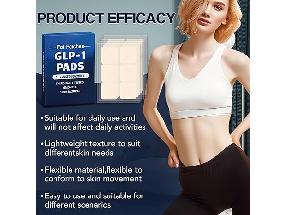 YUEUR GLP1 Patch with Garcinia Cambogia