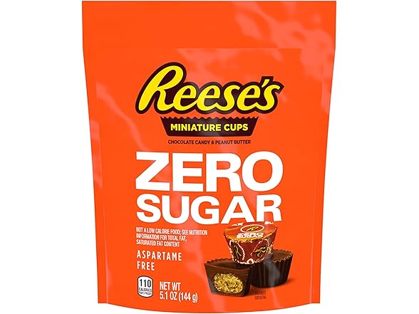 Reeses Zero Sugar Mini PB Cups 5.1oz