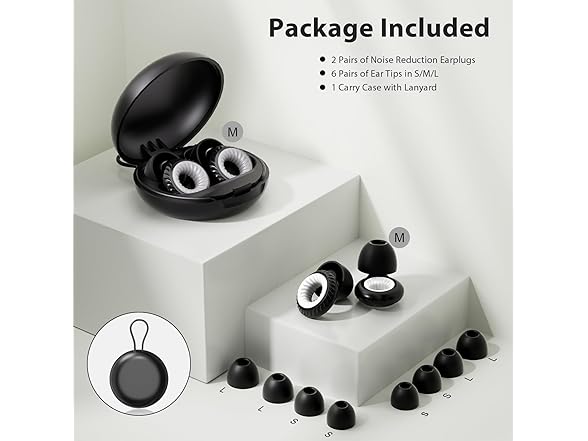 Yawsoy Reusable Ear Plugs for Concerts