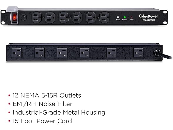 CyberPower Rackmount Surge Protector