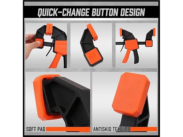 LYAFNG AAP-Tool-128 Bar Clamps 8-Pack