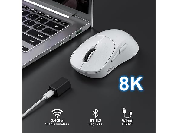 RK ROYAL KLUDGE MG5 8K Wireless Gaming Mouse