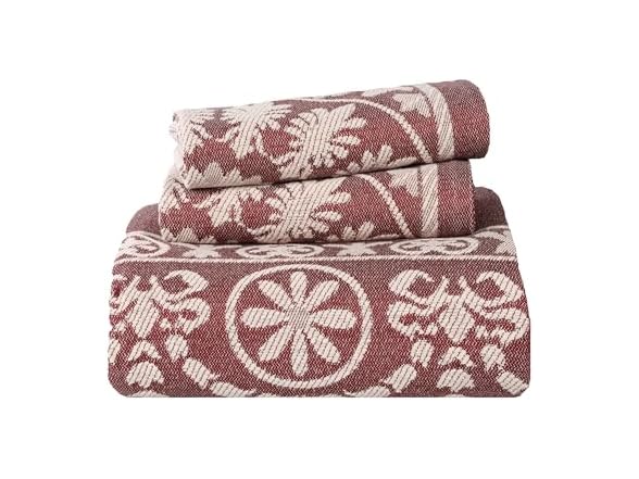 Medallion- Berry Red