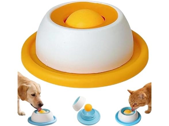Lick Sphere for Pet - Canine Anxiety Relief Bowl
