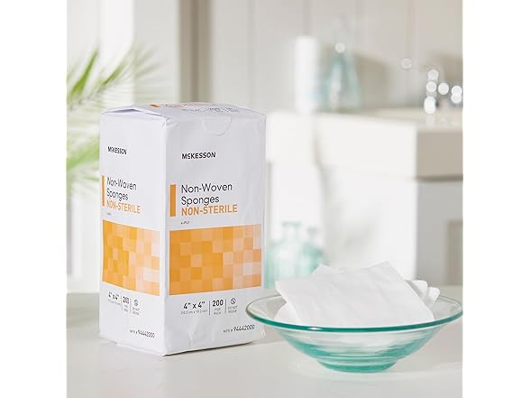 McKesson McKesson Non-Woven Sponges, 200pk