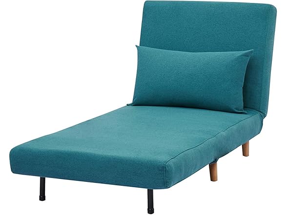 A Artdeco Home A&D Home Tustin Fabric Twin Sleeper 