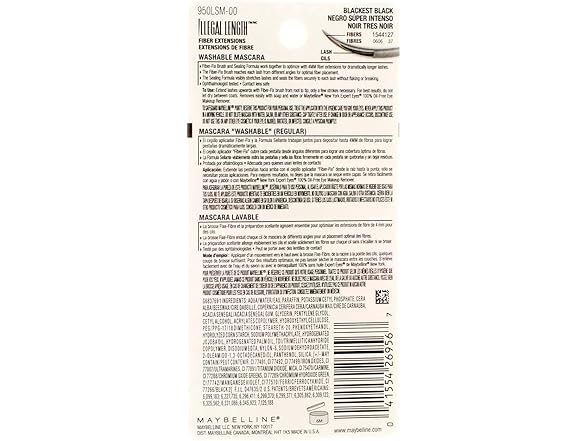 Maybelline Illegal Length mascara Black