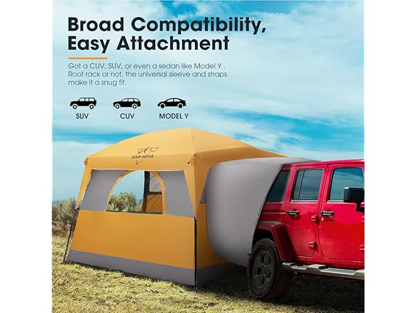 SanHima SUV Tent for Camping with Rainfly