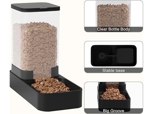 Wefeedy Automatic Cat Feeder and Water