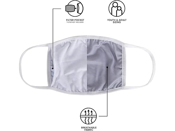 FOCO NCAA OK State Face Cover 3 Pack