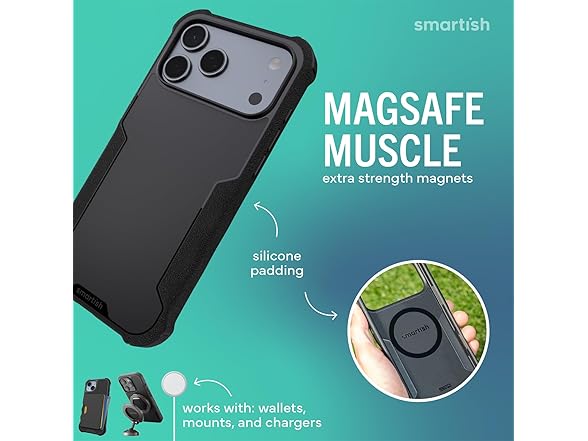 Smartish iPhone 17 Pro Max MagSafe Gripzilla Case