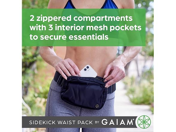 Gaiam Sidekick Waist Pack