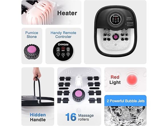 KNQZE Collapsible Foot Spa