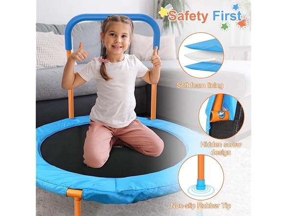ATIVAFIT 36in Mini Folding Trampoline