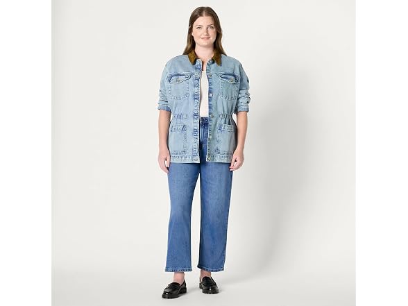 Amazon Essentials Women's Waist Barn Jacket