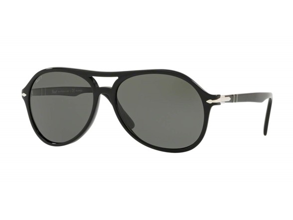 Persol Polarized Men's Pilot Sunglasses