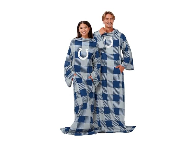 COLTS Buffalo Plaid Throw (48x71)