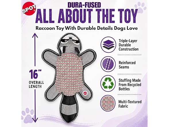 SPOT Dura-Fused Big Ballistic Barnyard Raccoon Dog