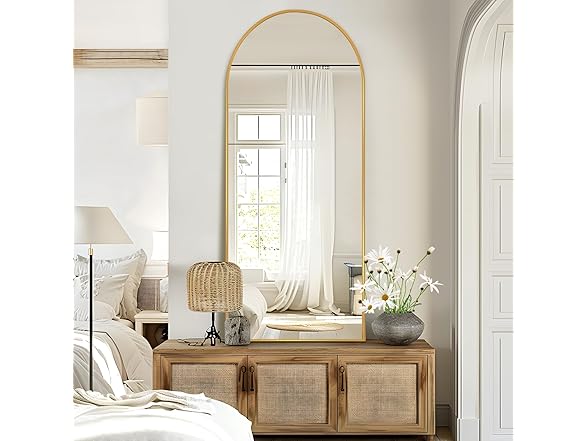IGREENA Arched Full Length Mirror 64"x24