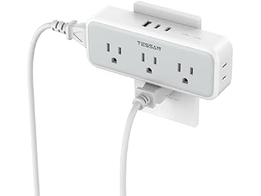 $23.99, Was $33.99, 29% Off! TESSAN Outlet Extender (5 Outlets, 3 USB) dealfomo