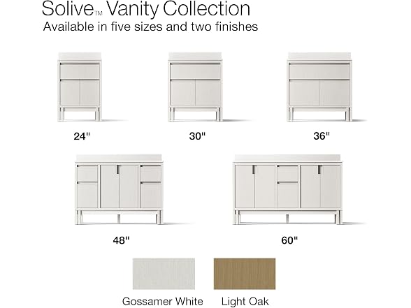 Kohler 24 in. Bathroom Vanity Cabinet with Sink Quartz Top