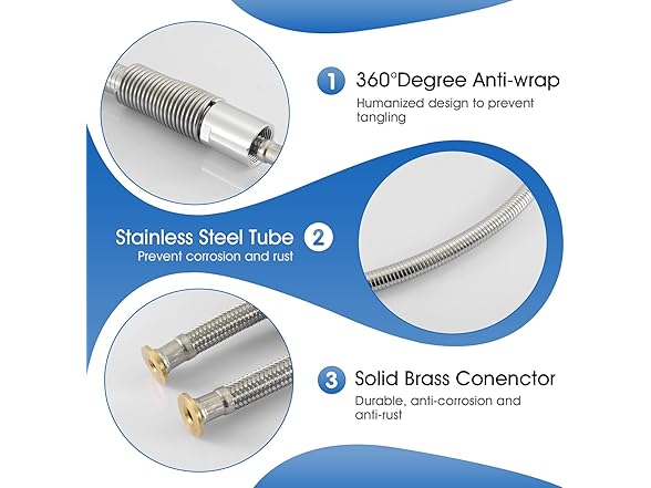 Yodudm 44" Length Commercial Sink Faucet