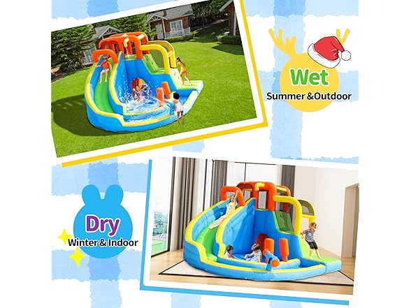 Inflatable Water Slide - Bounce House