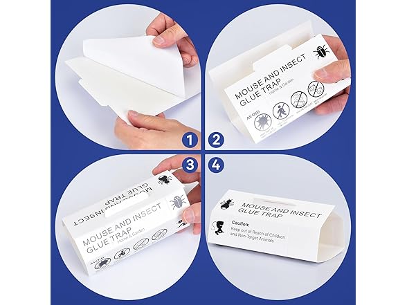 ROTIAH Glue Traps for Mice & Bugs