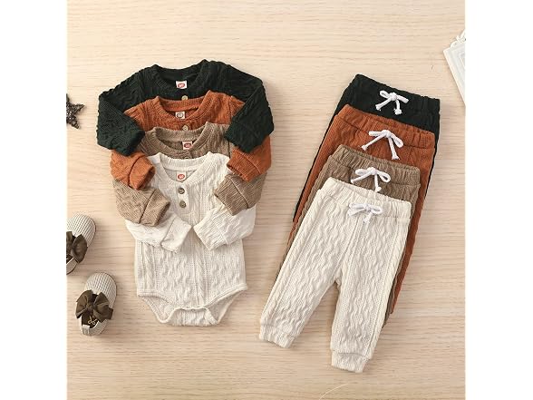 Ma&baby (6-12 MOS) Newborn Baby Boy Girl Pants