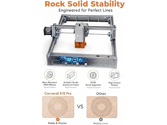 Carverall BC1372026046506 K15 Pro 10W laser engraver