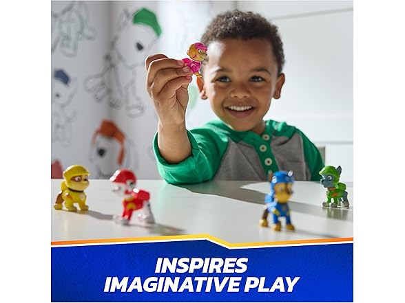 Paw Patrol: Rescue Wheels, 6-Pack Pup Squad Set
