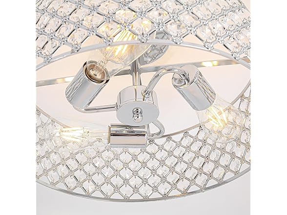 Parrot Uncle BBD5001CR Small 15" Crystal Chandeliers