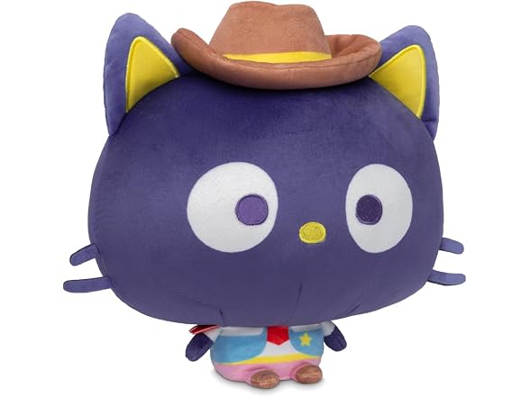 TeeTurtle Cloudheads Sanrio Cowboy Chococat Cuddly 8 Inch Plushie