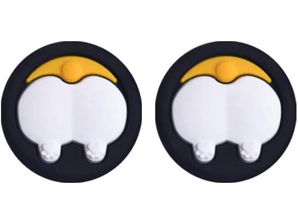 Corgi Buttocks Cute Switch Thumb Grips