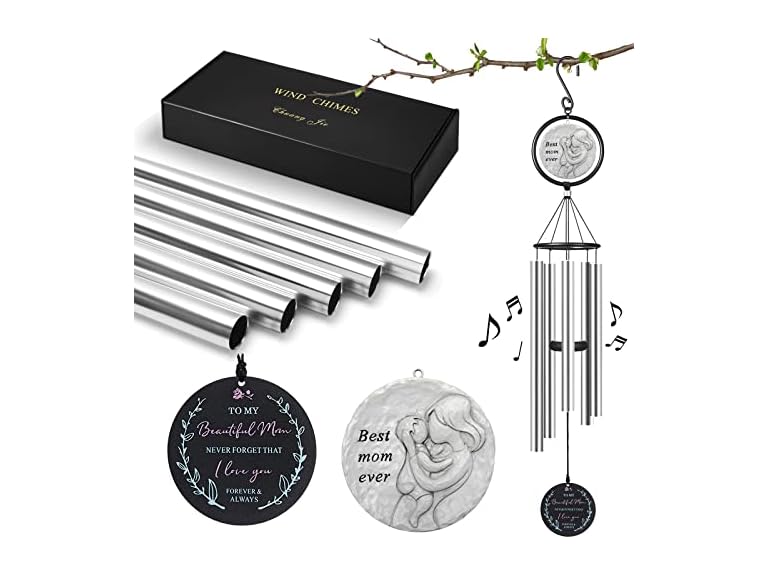 36" Wind Chimes, Mom Gift