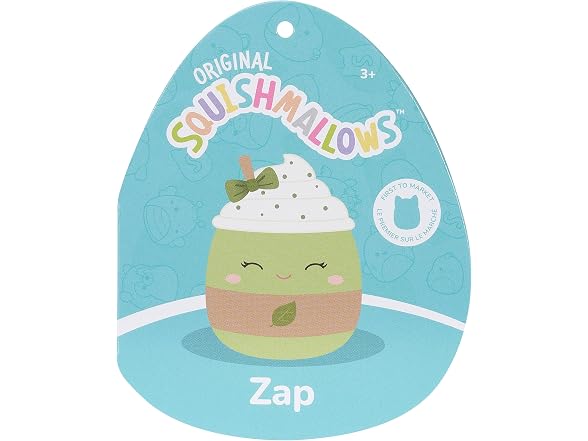 Squishmallows 16in Zap the Iced Matcha Latte