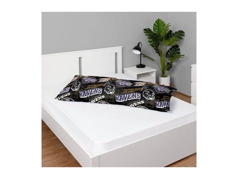 RAVENS Plush Body Pillow