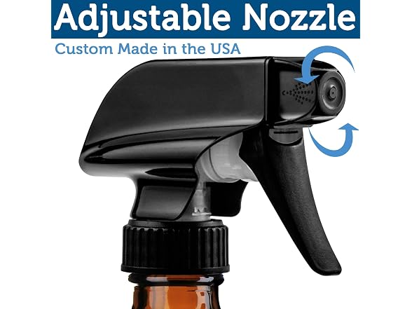 Sallys Organics Amber Glass Spray Bottles 2 Pack