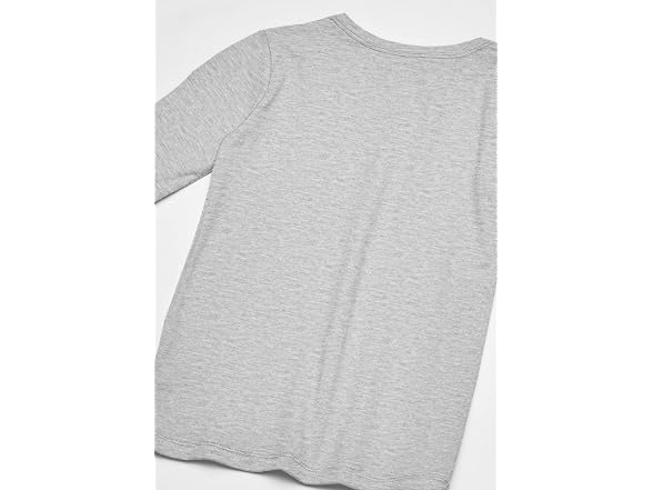 Hanes Girls (XS) Comfortsoft Long Tee Light Steel