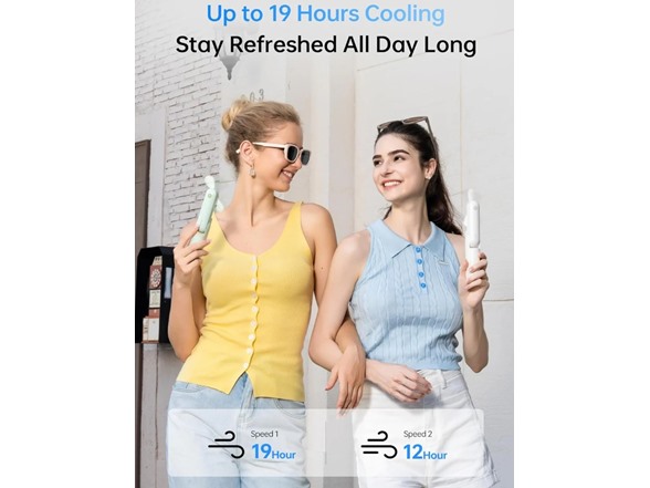 STAY COOL 2 Pack 3 IN 1 Handheld Mini Fan