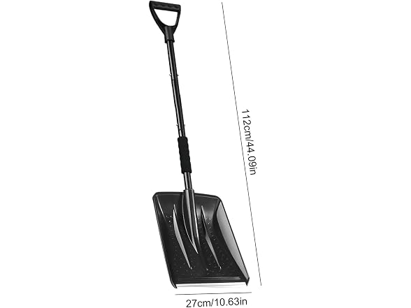 DHQEINK GAR-79 Telescopic Car Snow Shovel Scraper