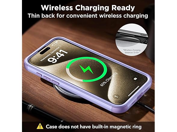 WAVELIFE for iPhone 15 Pro Max Case