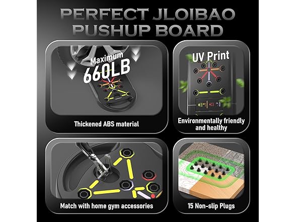 JLoibao Push Up Board