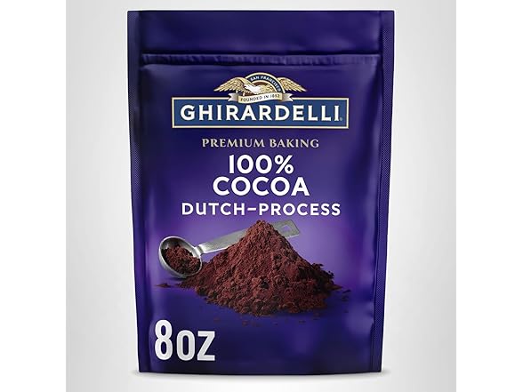 GHIRARDELLI Premium Baking Cocoa 8 oz