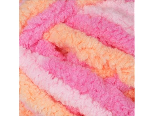 Bernat Baby Blanket Yarn, 3.5 oz, Gauge 6 Super Bulky, Peachy