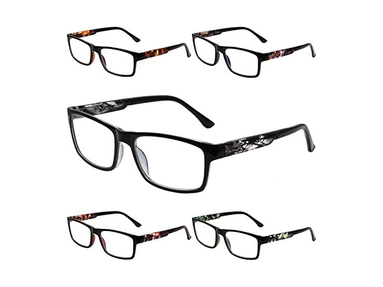 10 Pack Blue Light Block Reading Glasses