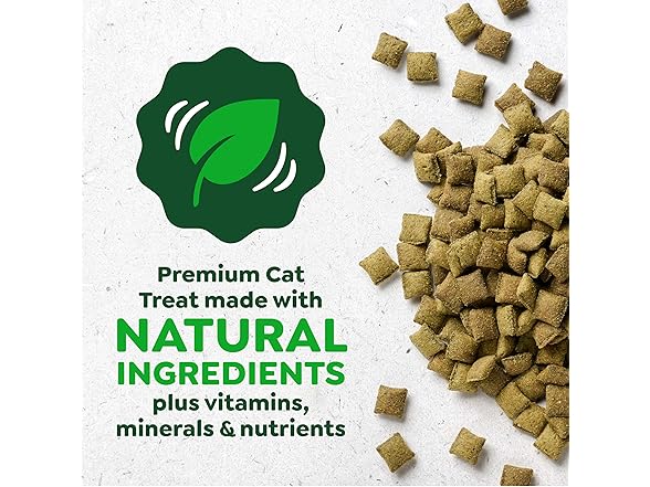 Greenies Cat Treats, Feline Smartbites, 2.1 oz
