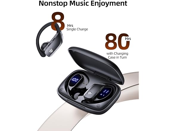 Over-Ear Hook Wireless Earbuds